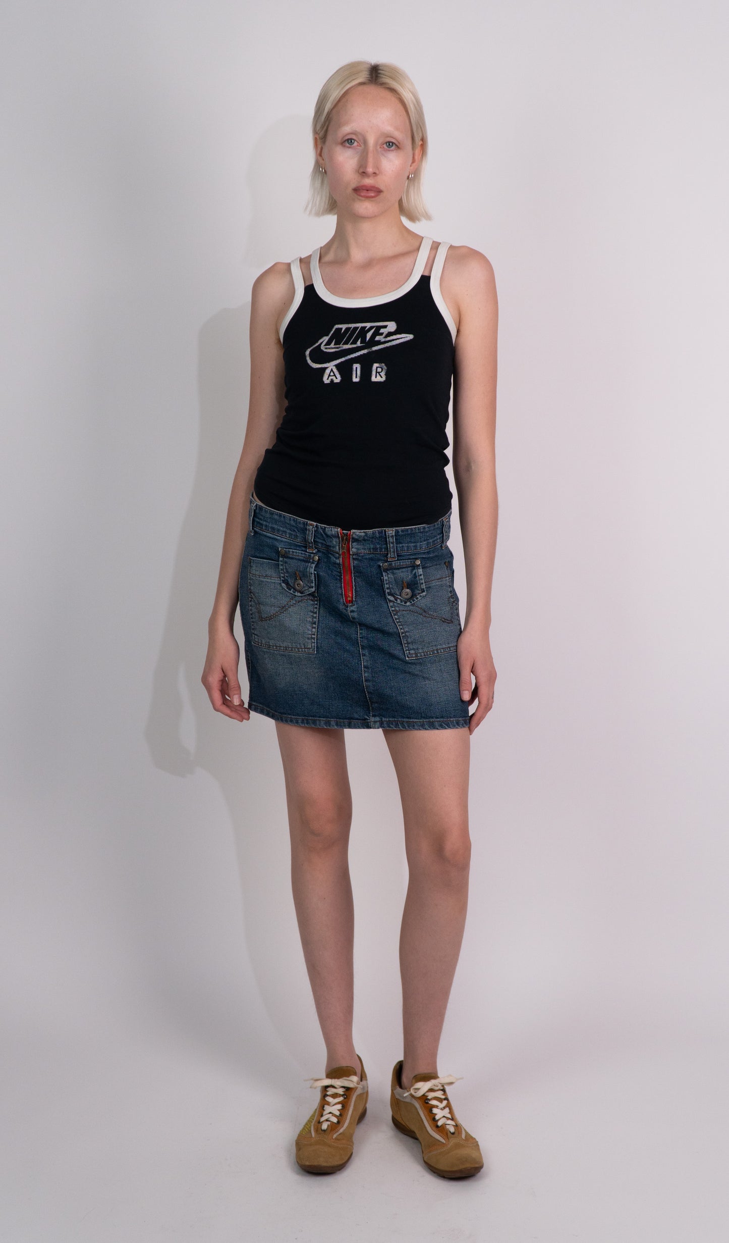 Denim Mini Skirt