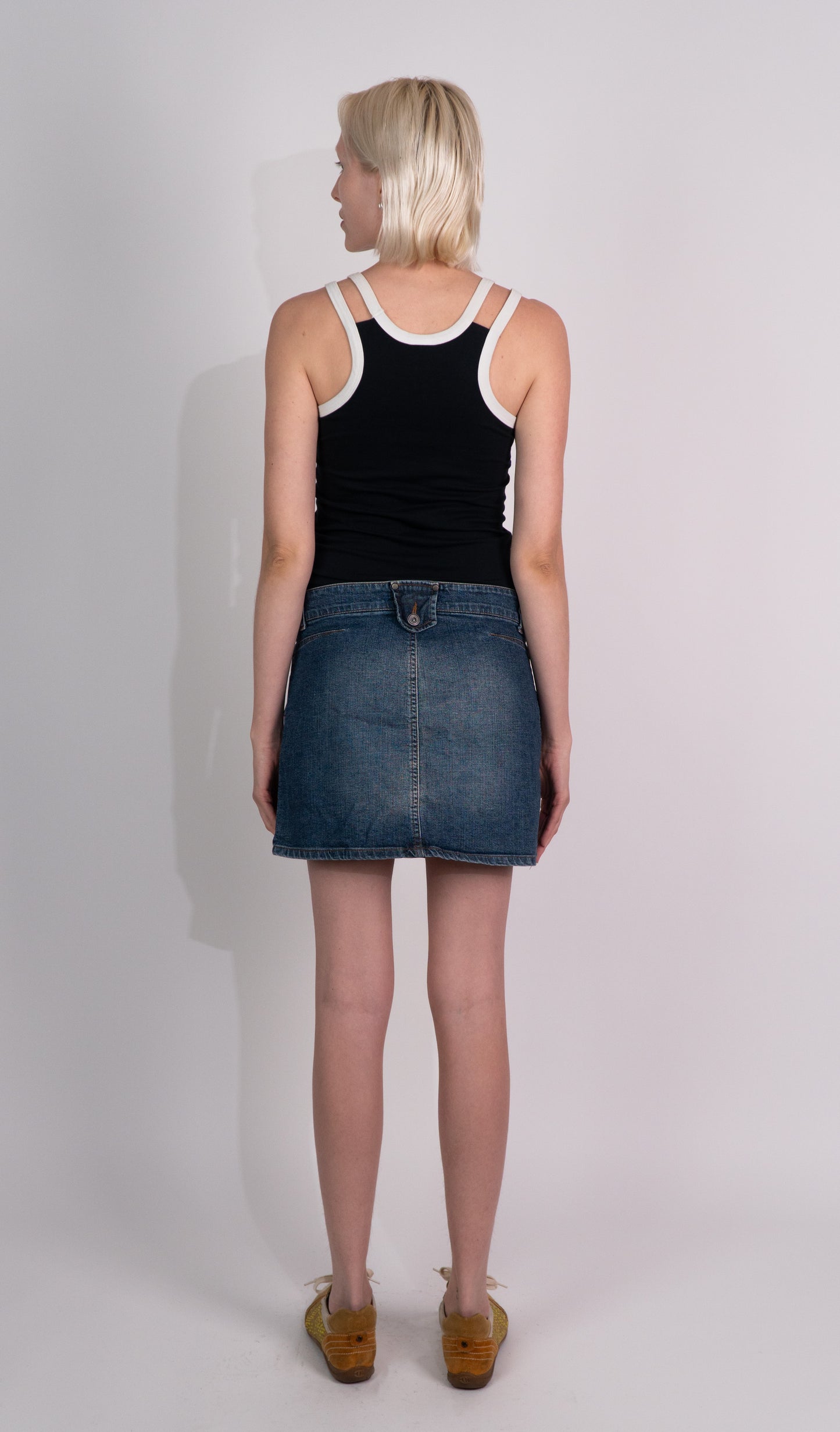 Denim Mini Skirt