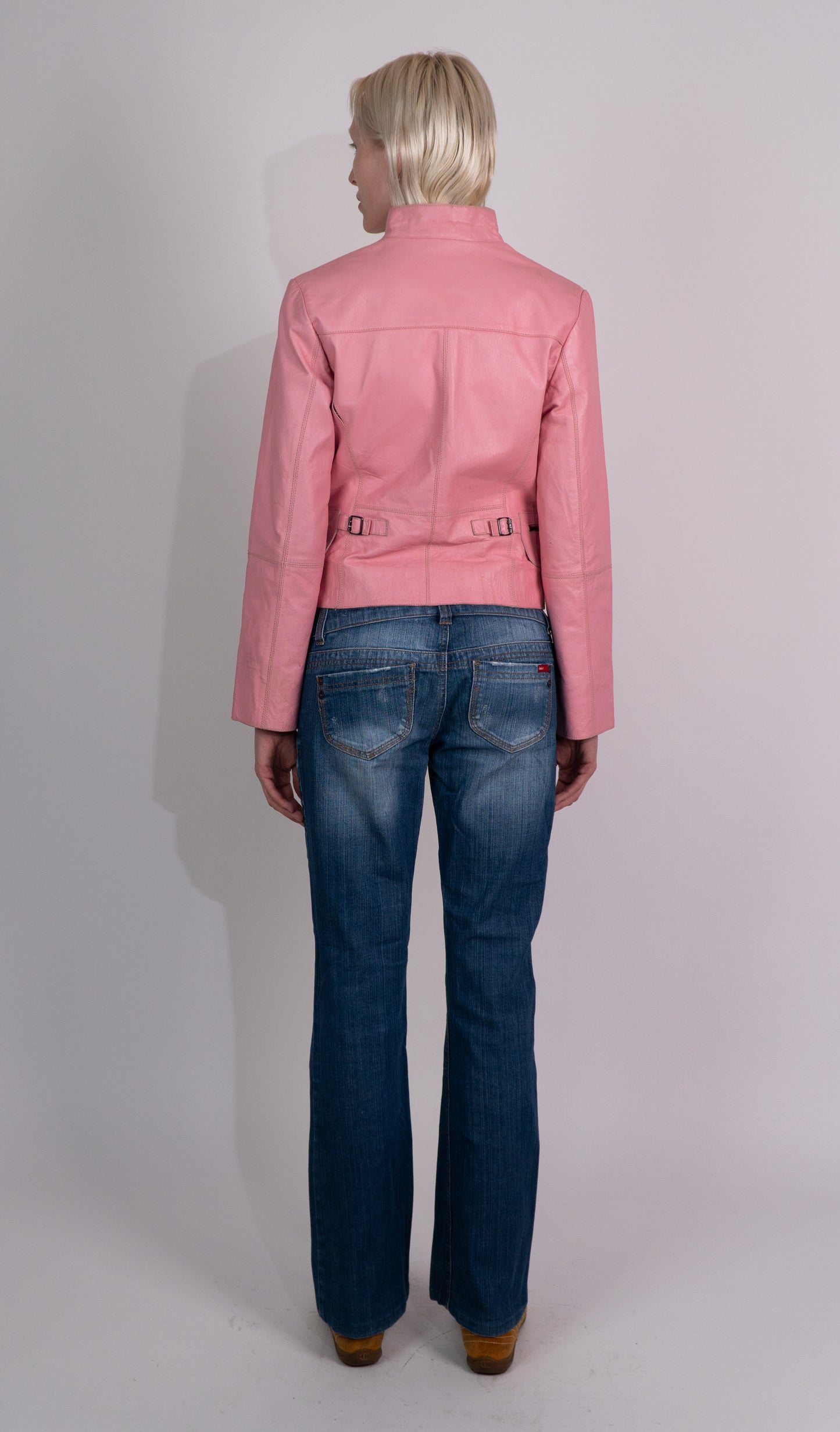 Low Waist Denim Flare Jeans