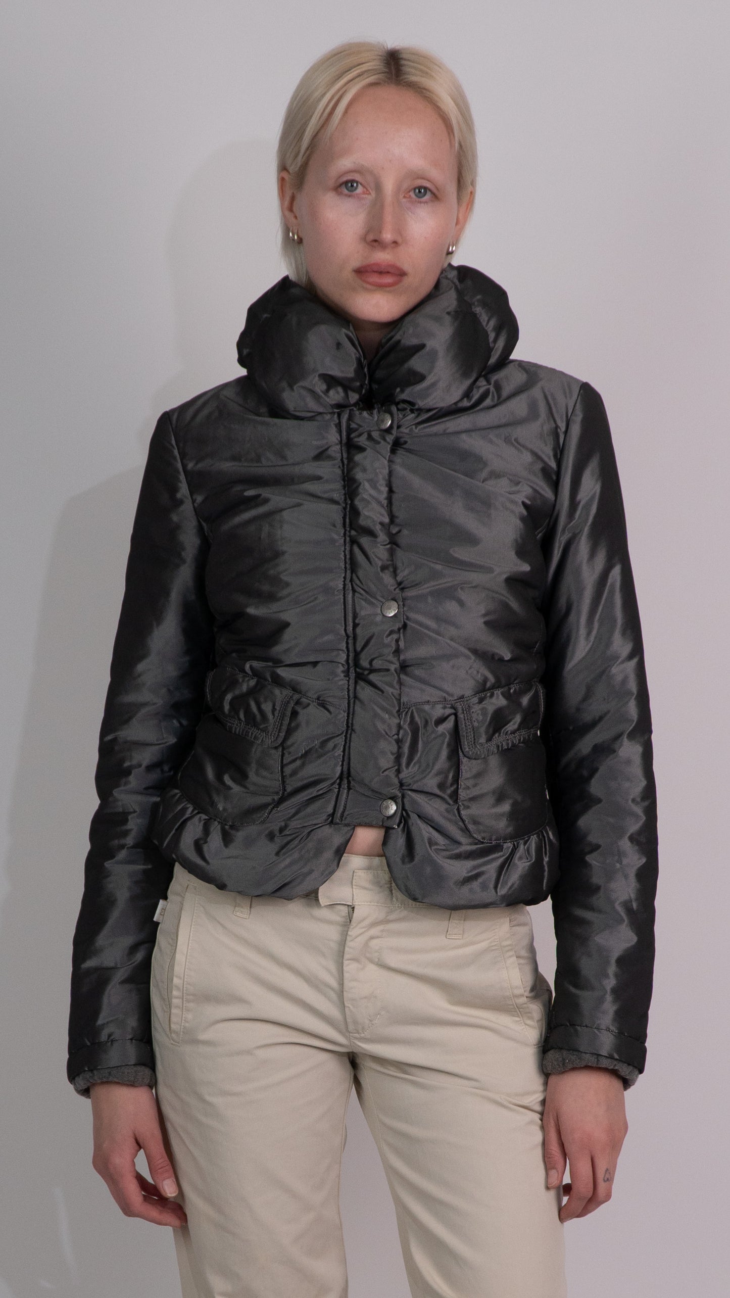 Marithe + Francois Girbaud Silver Jacket