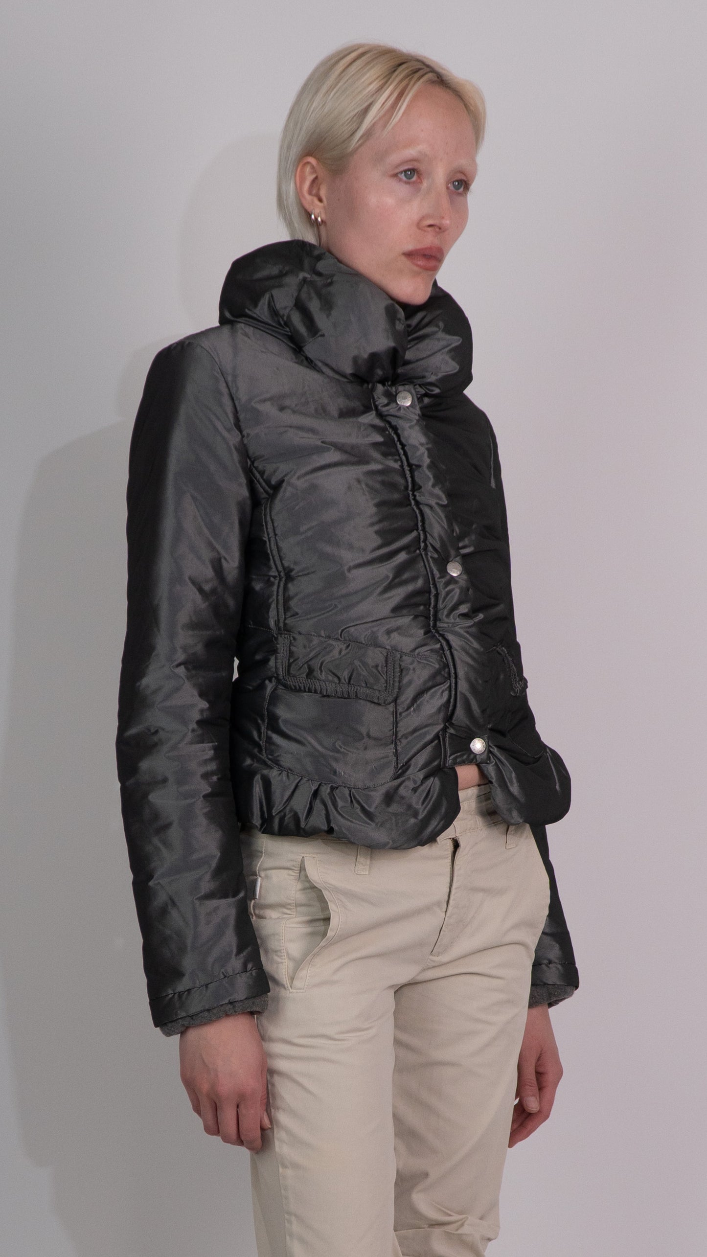 Marithe + Francois Girbaud Silver Jacket