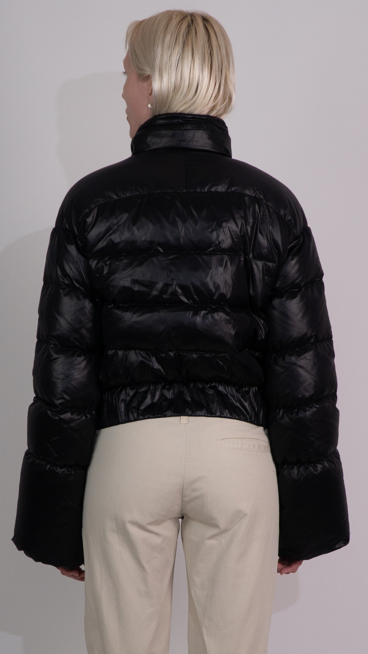 Just Cavalli Black Puffer Jacket