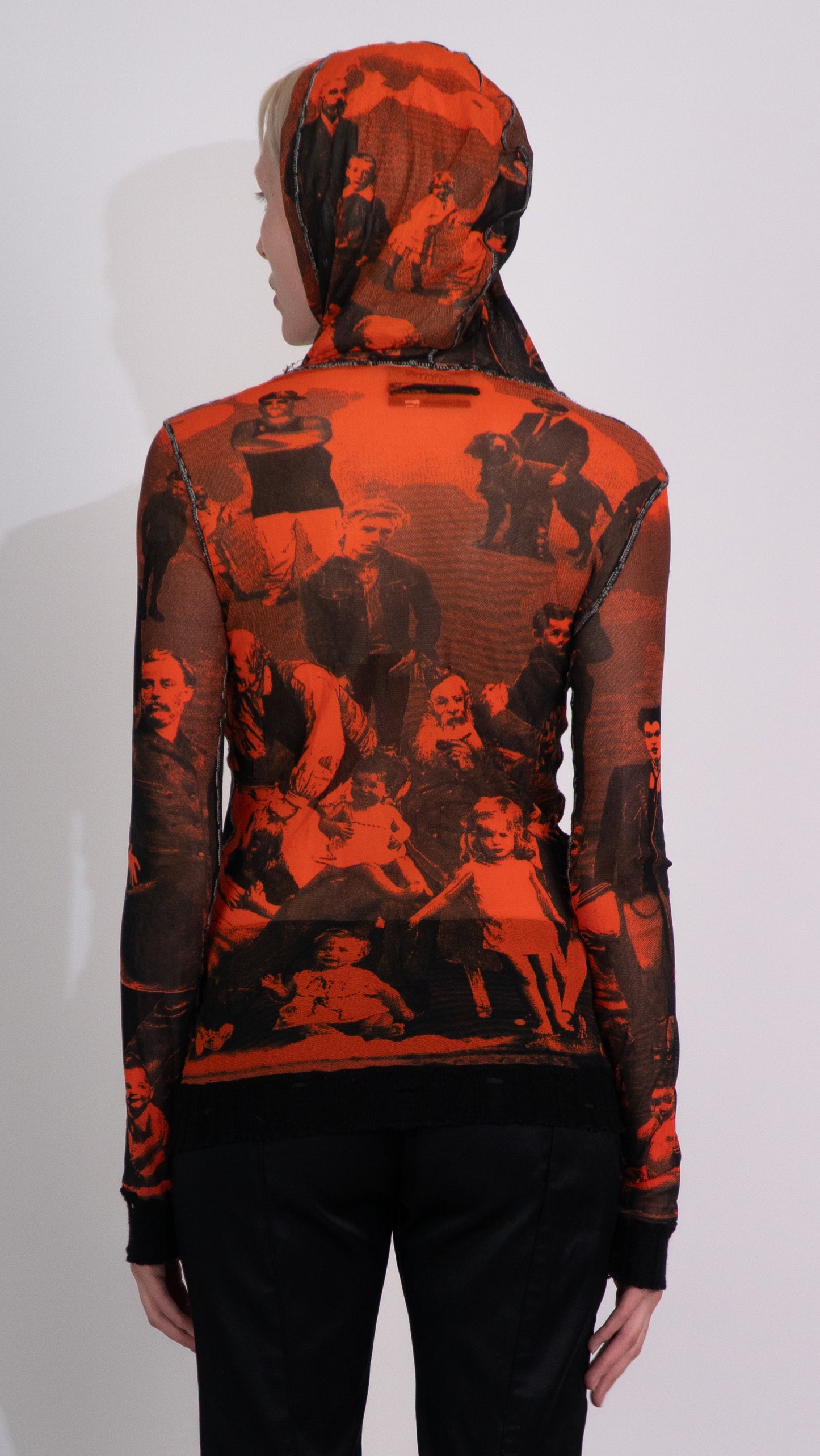 Jean Paul Gaultier S/S 1998 Long-Sleeve Hooded Top