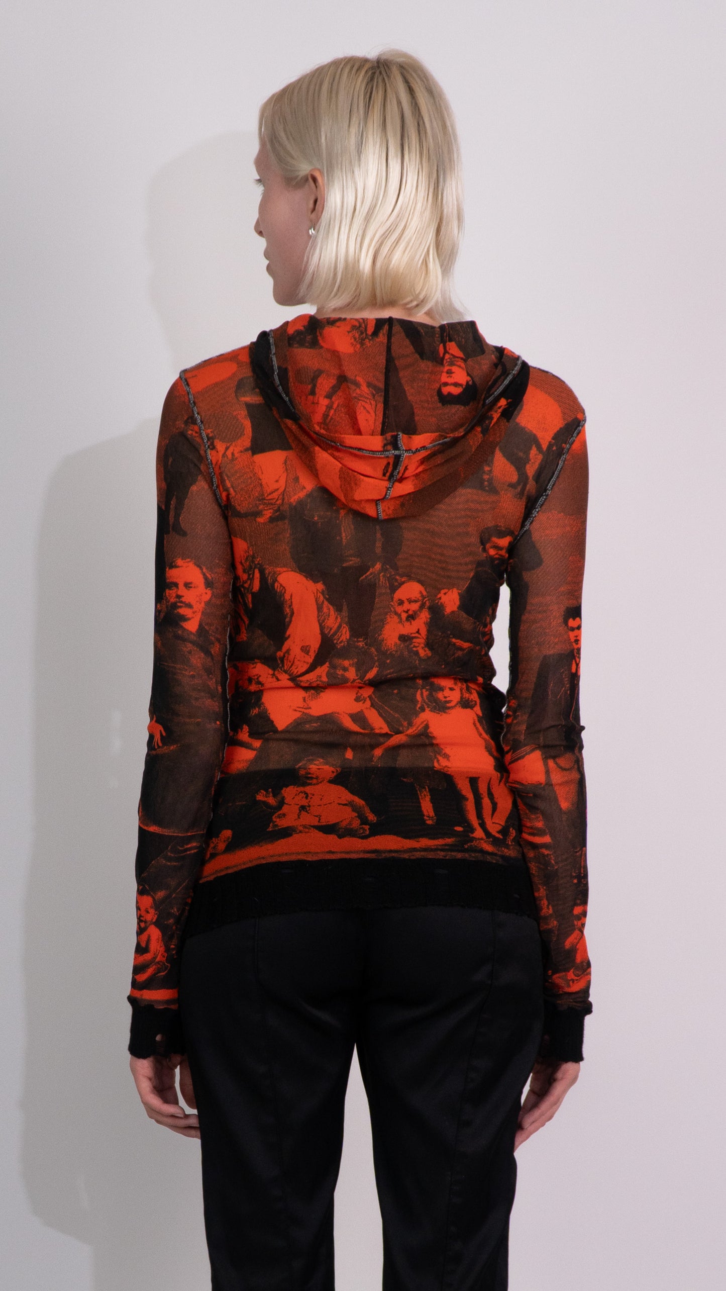 Jean Paul Gaultier S/S 1998 Long-Sleeve Hooded Top