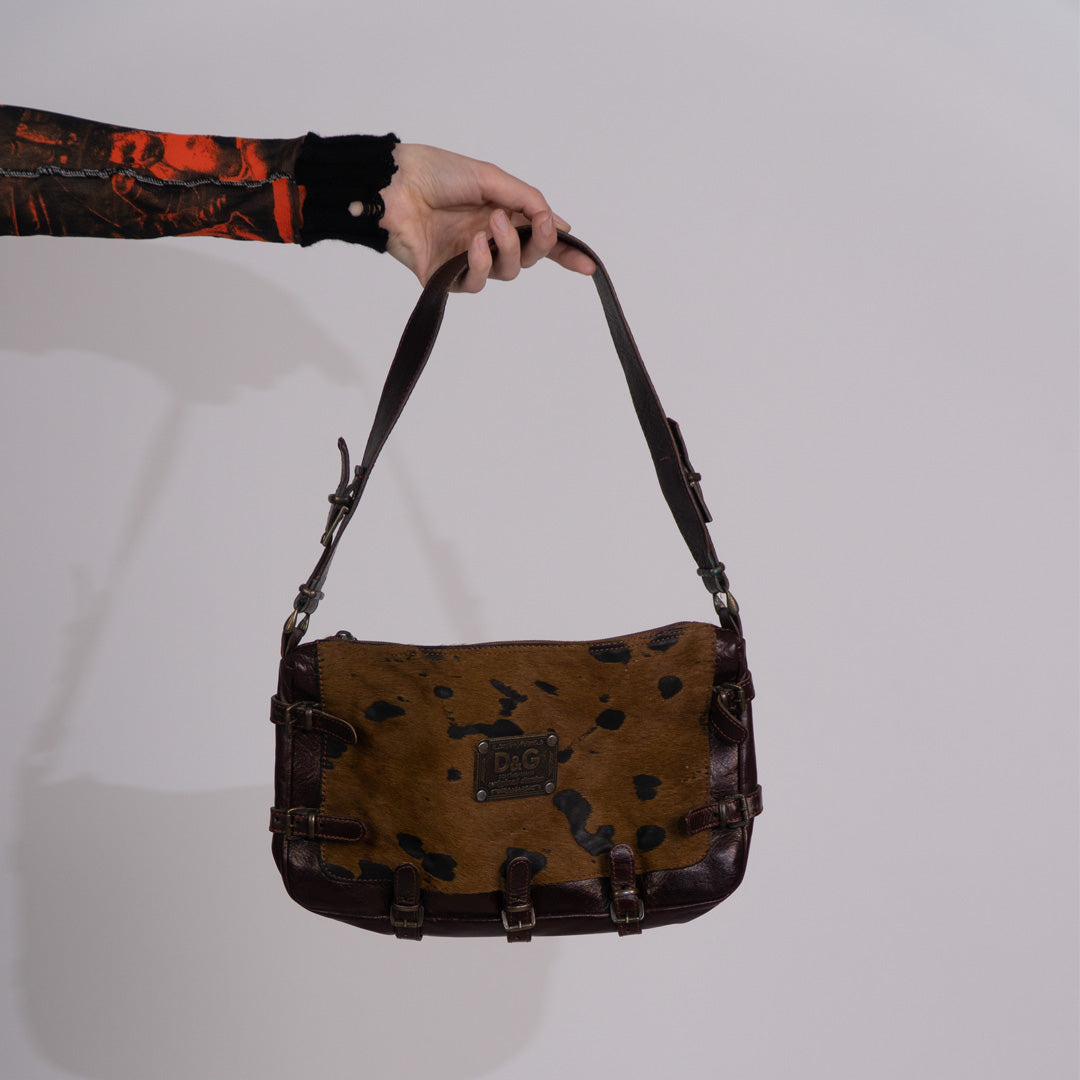 Dolce Gabbana Leather Shoulder Bag