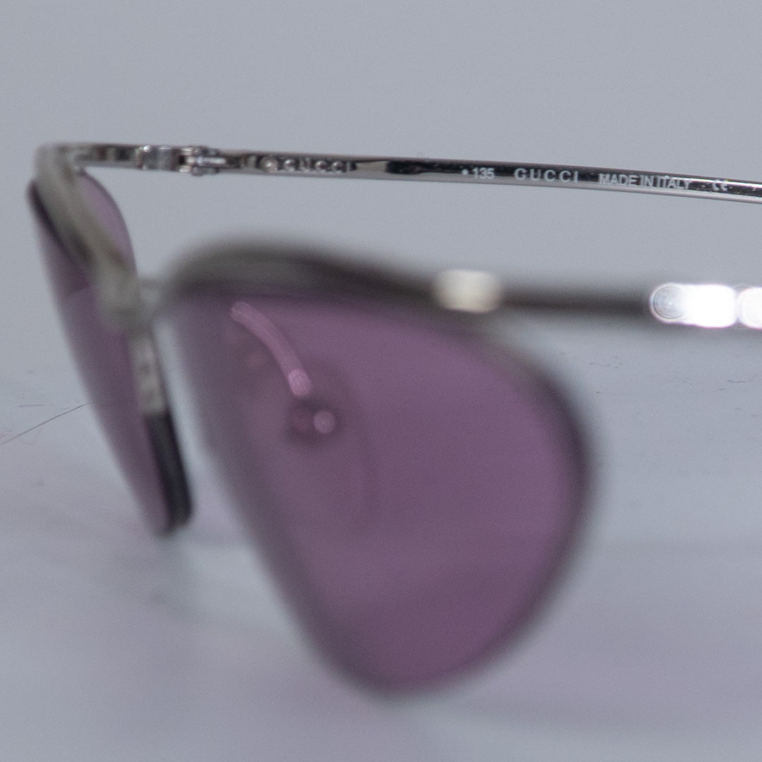 Vintage Gucci Purple Lens Y2K Sunglasses