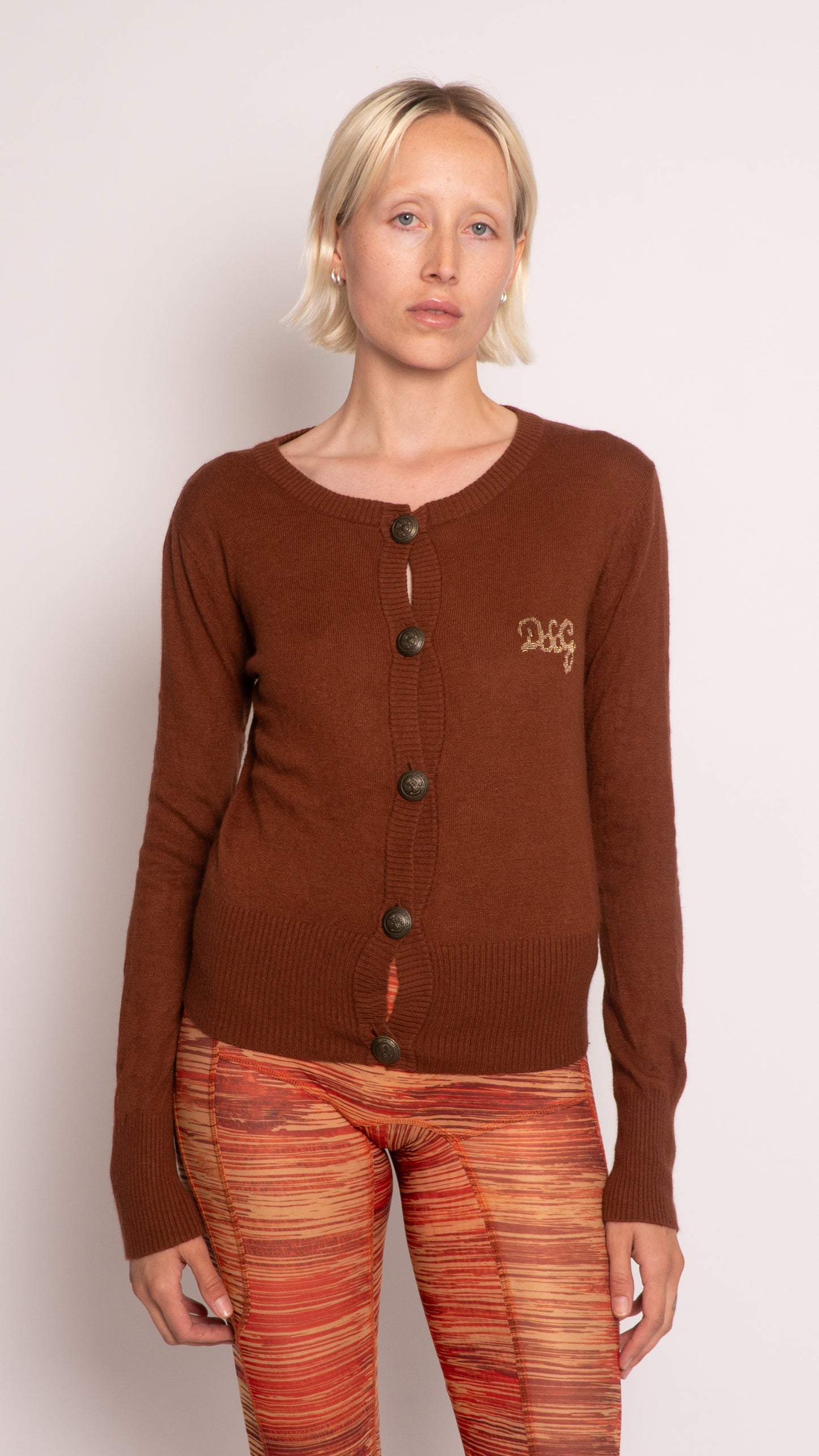 Dolce Gabbana Button Up Cardigan