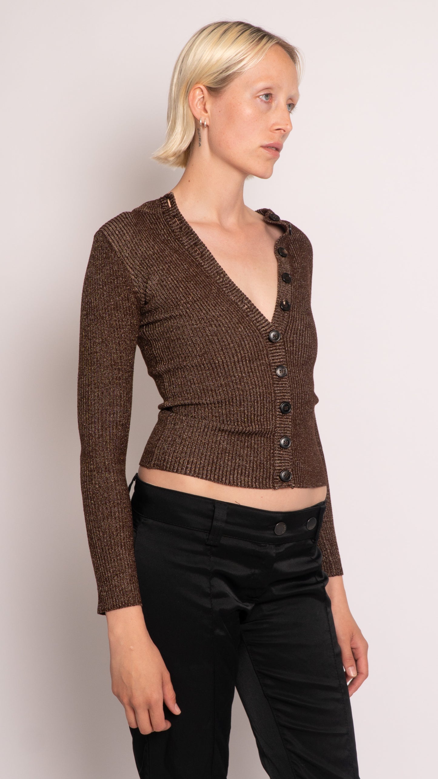 Dolce Gabbana Button Up Cardigan