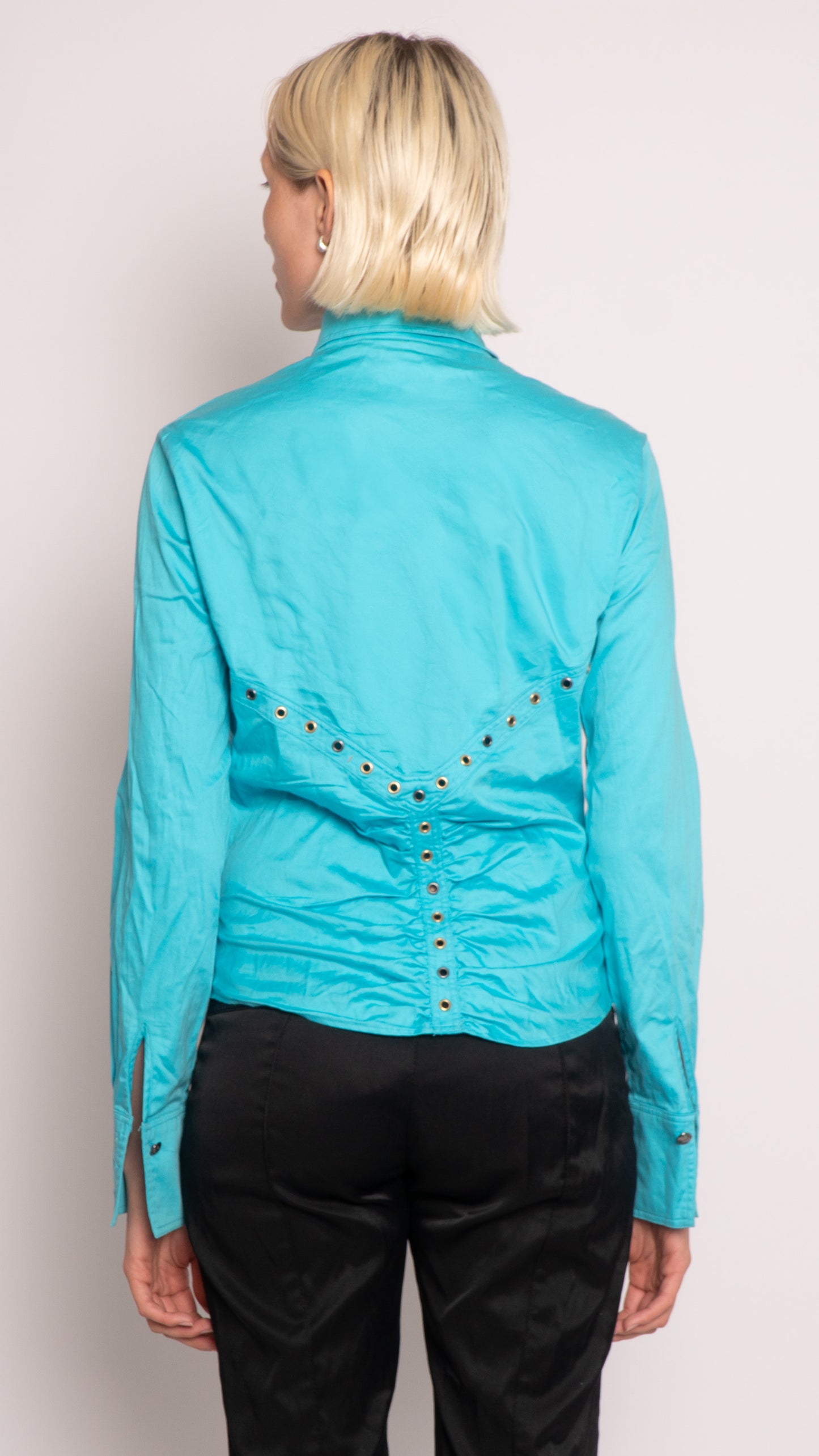 Versace Long Sleeve Button Up Shirt
