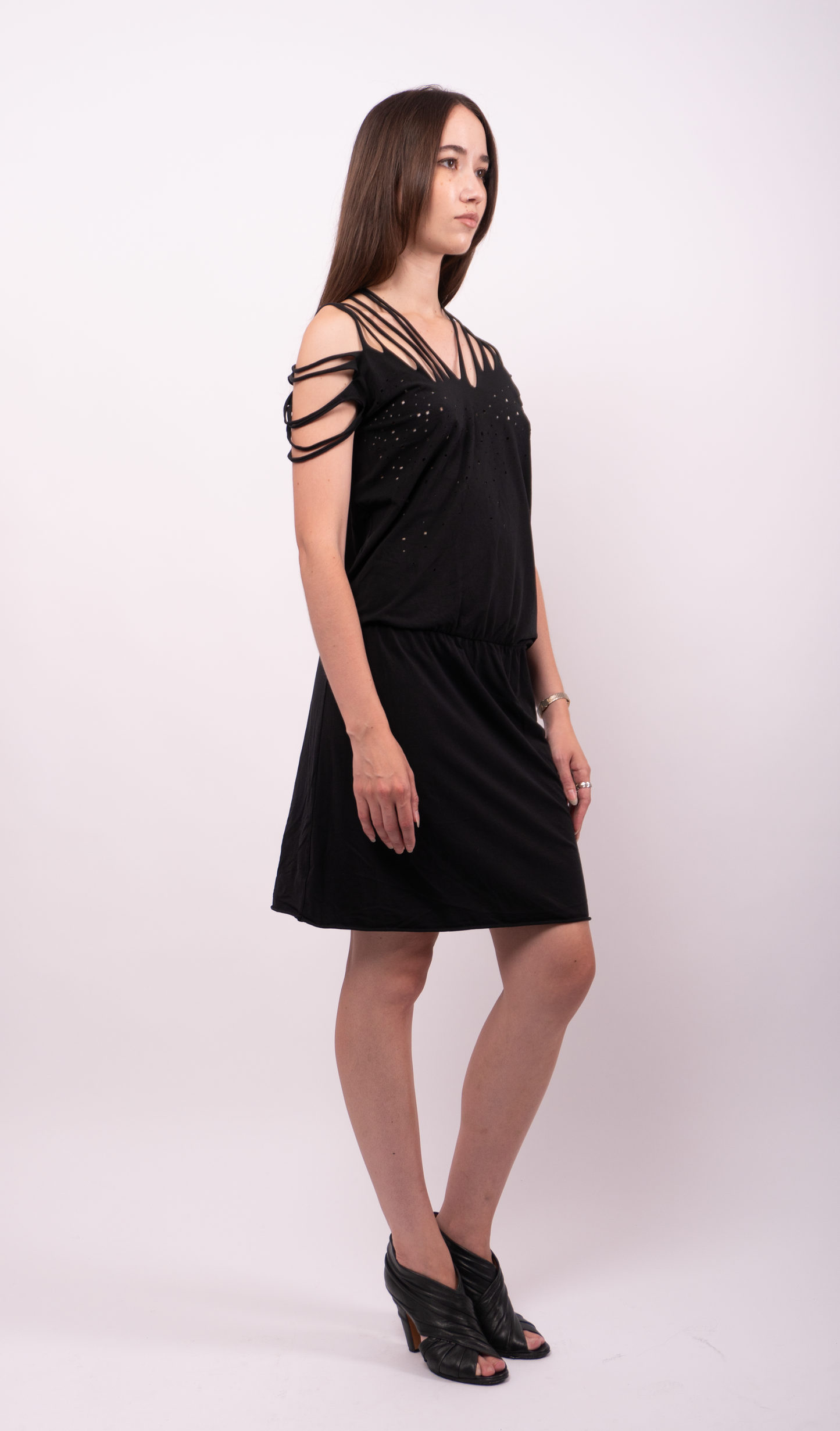 Cop Copine Distressed T-Shirt Dress