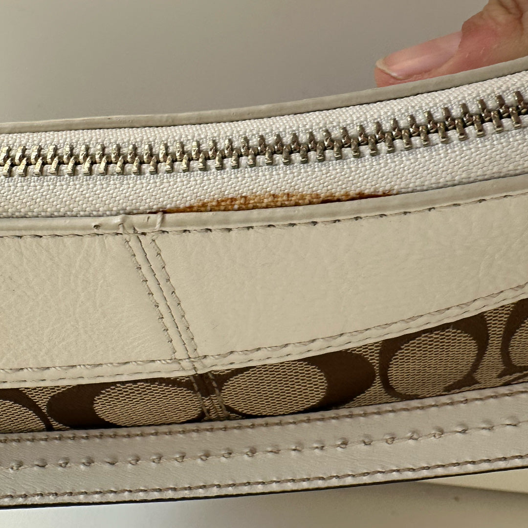 Coach Monogram Shoulder Bag