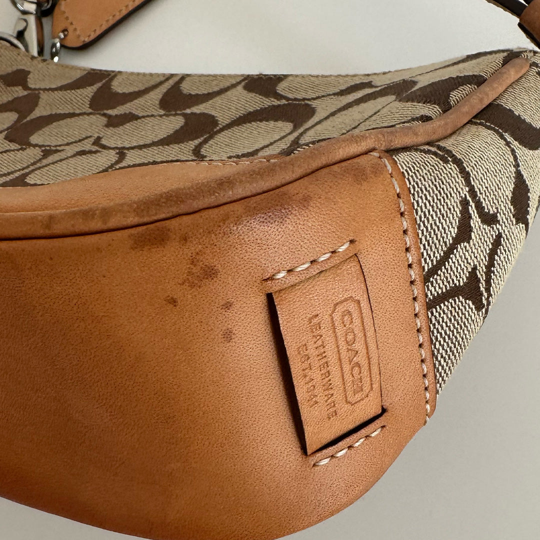 Coach Monogram Shoulder Bag