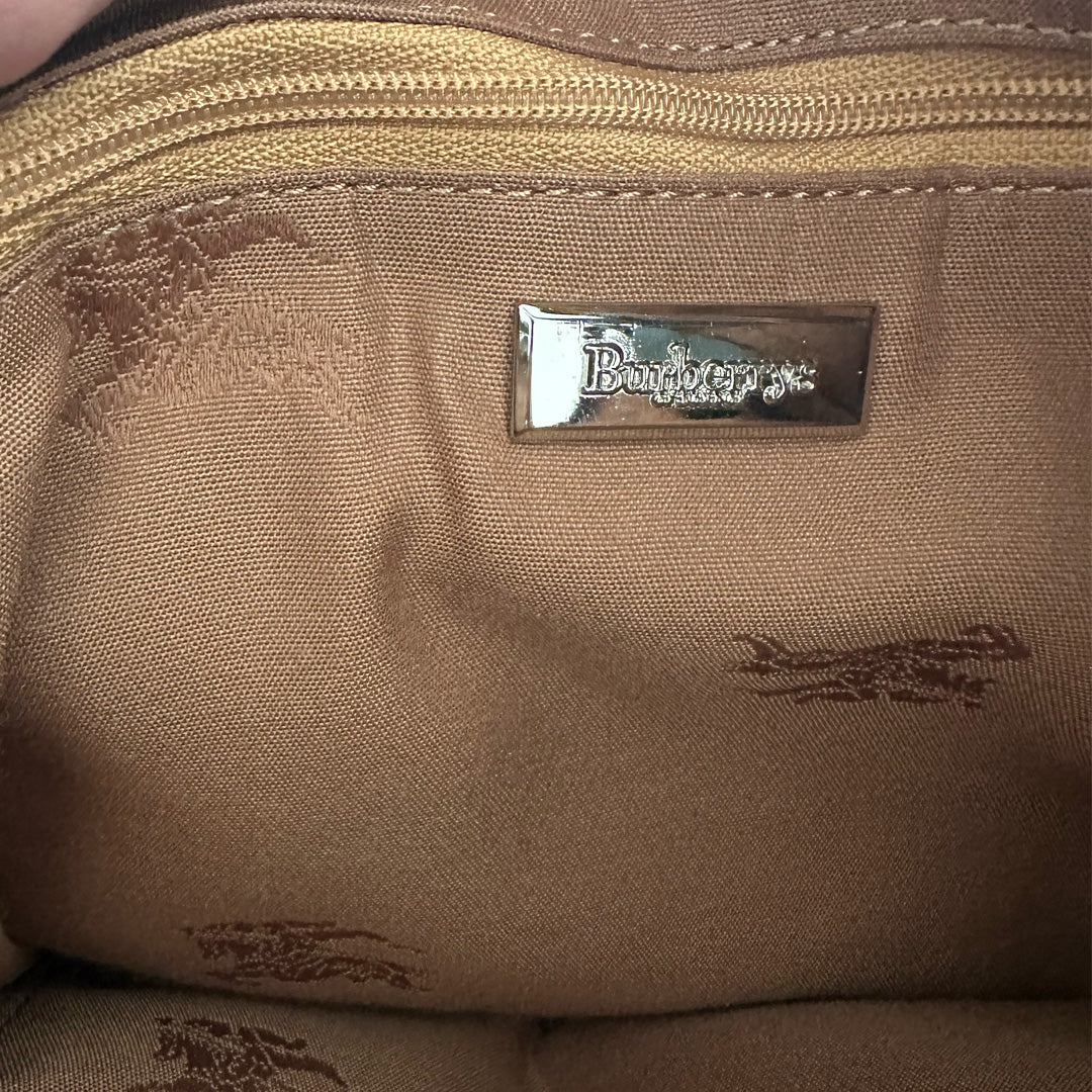 Burberry 1990's Nova Check Shoulder Bag