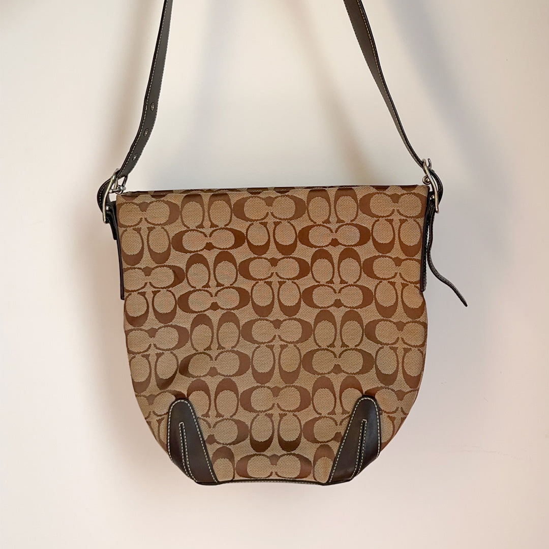 Coach Monogram Crossbody Bag