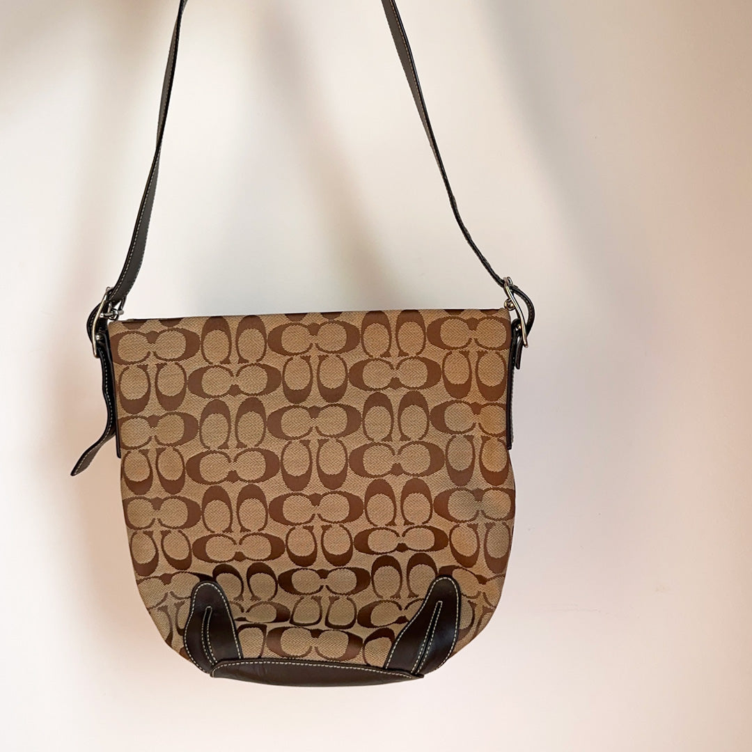 Coach Monogram Crossbody Bag