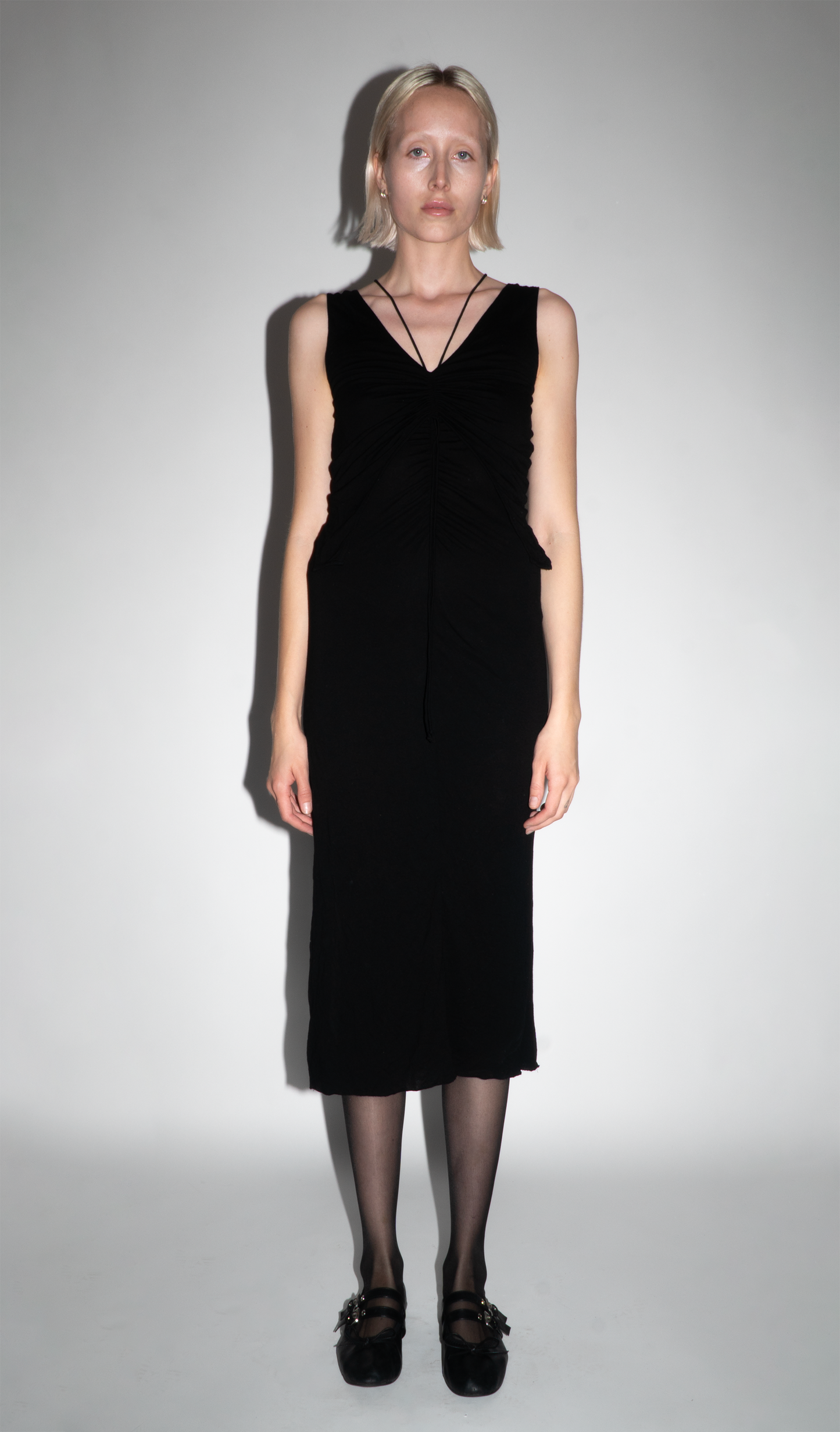 Helmut Lang Black Long Dress