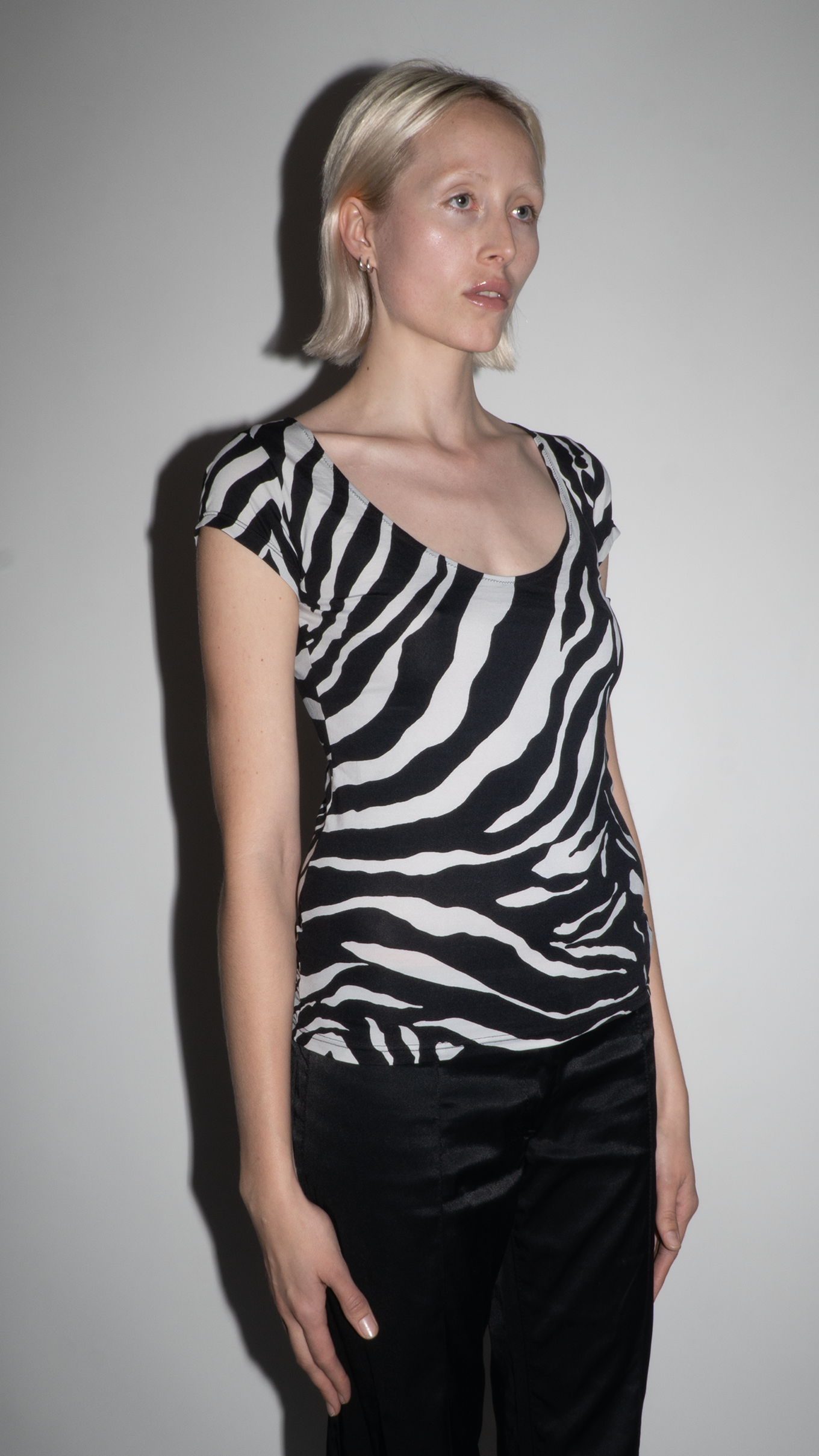 Dolce Gabbana Zebra Print top