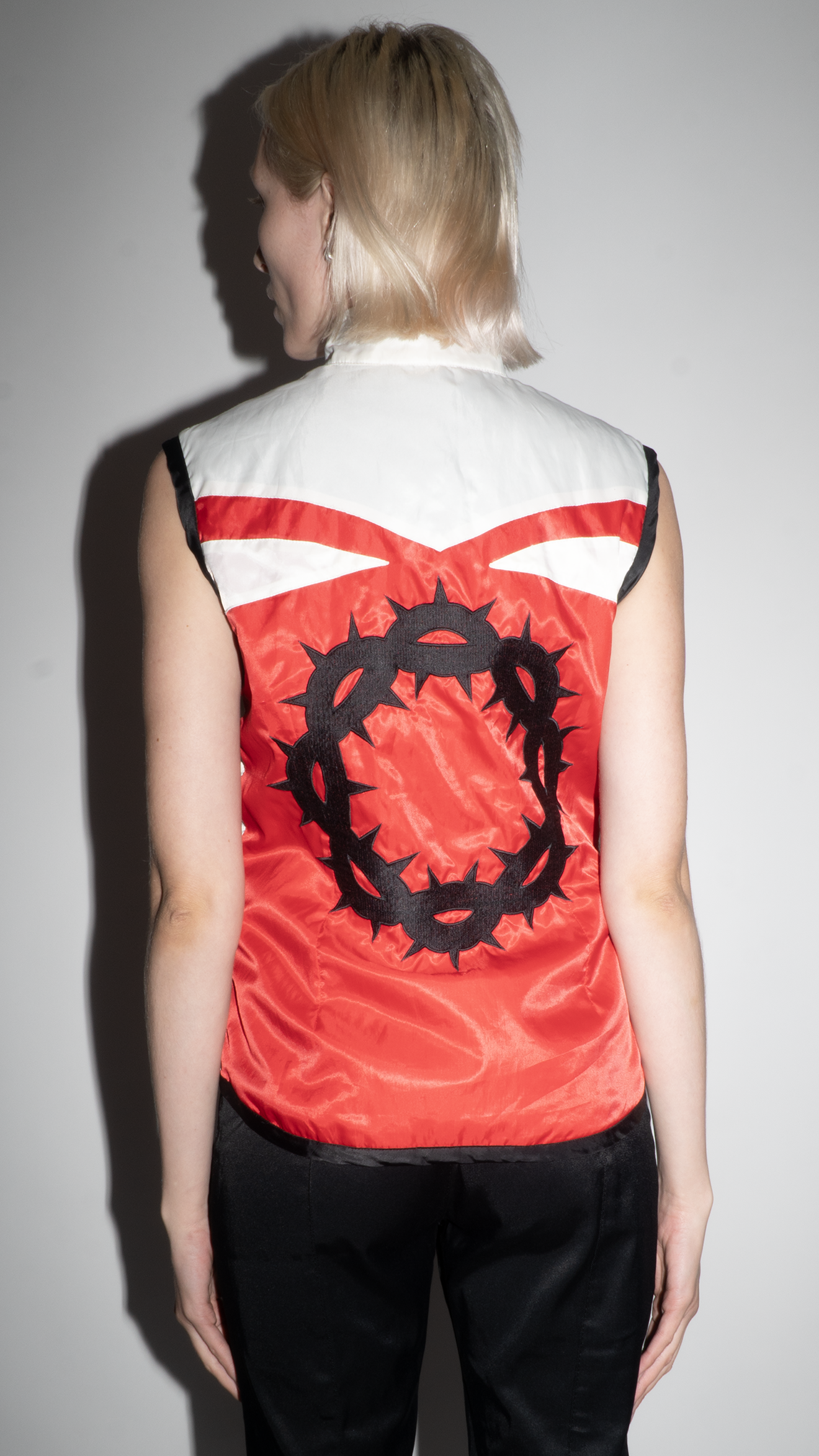 Gsus Industries Zip Up Biker Style Vest