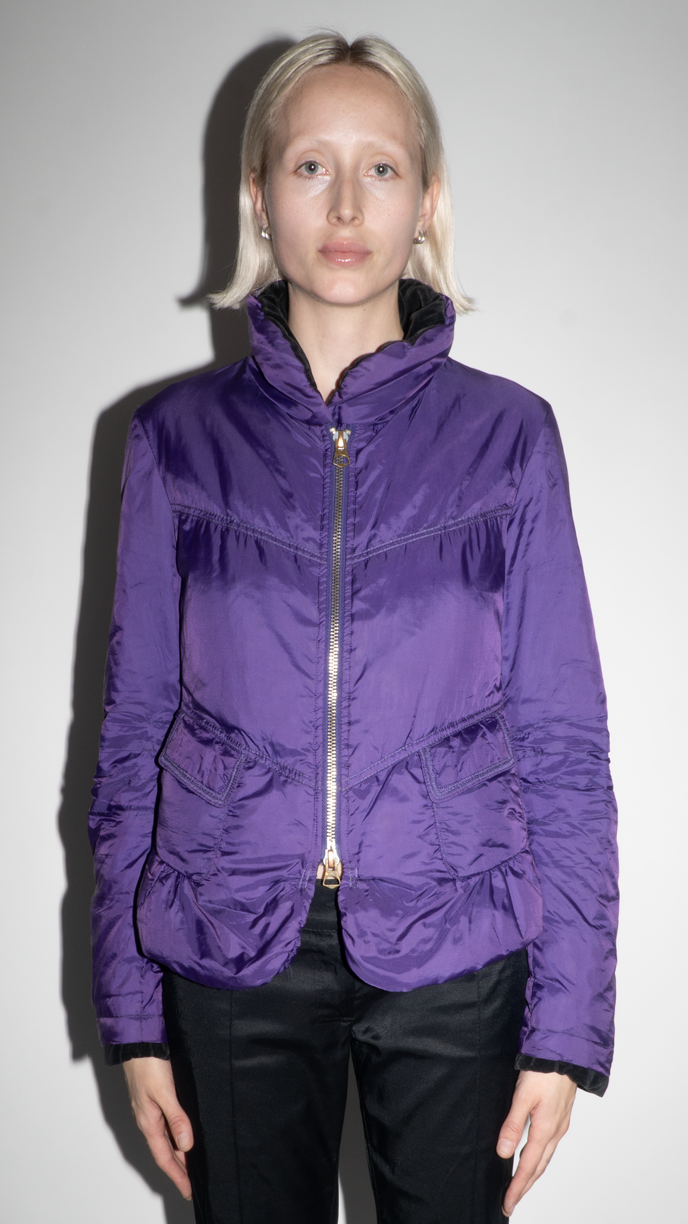 Marithé + François Girbaud Purple Jacket