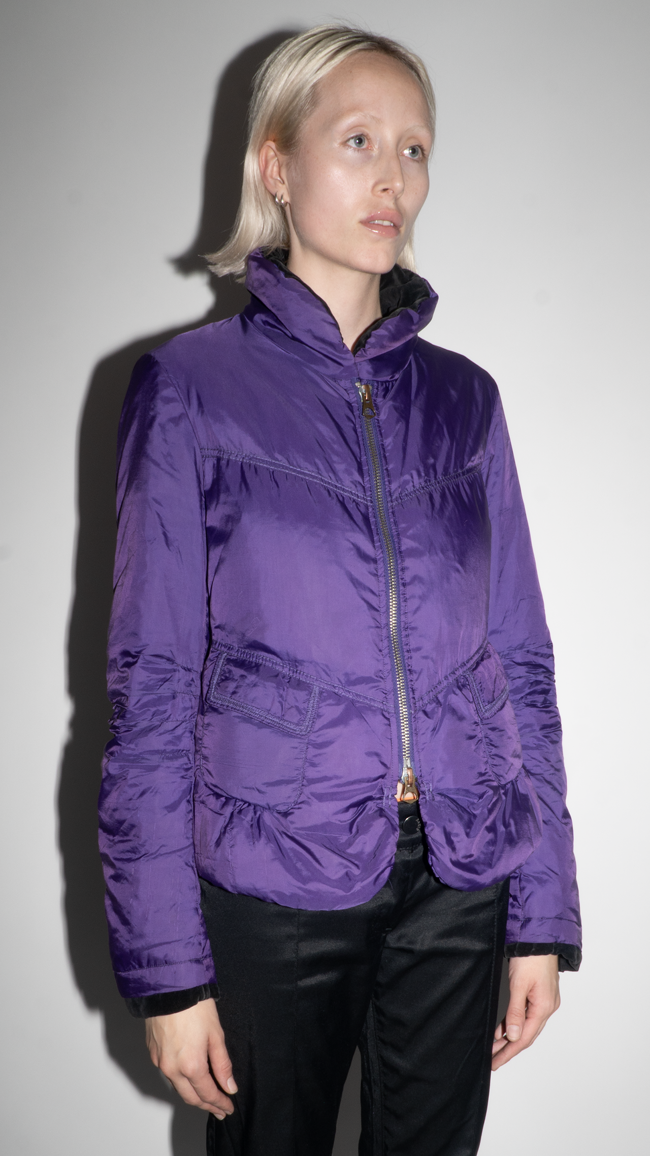 Marithé + François Girbaud Purple Jacket