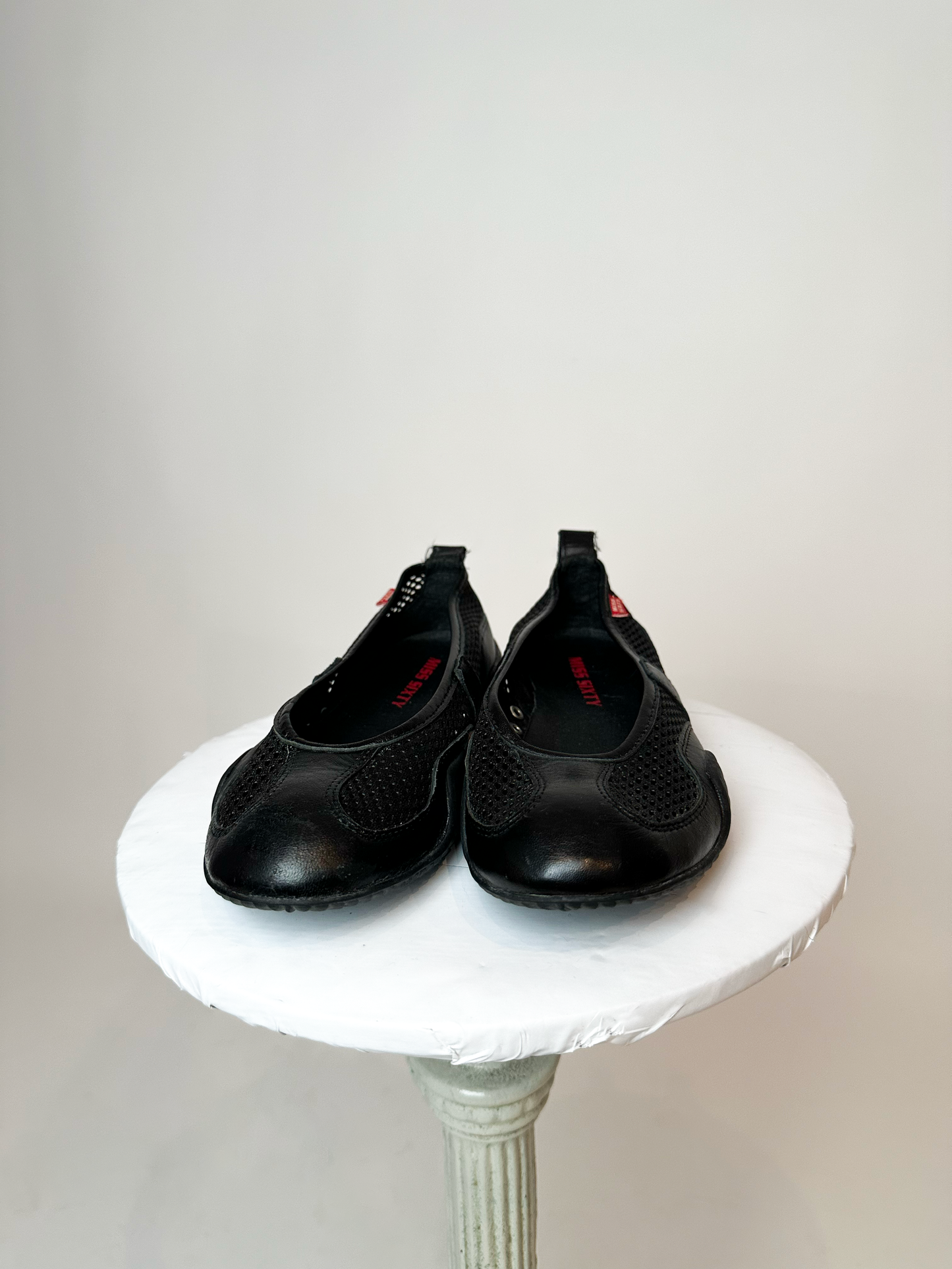 Miss Sixty Black Ballerina Shoes